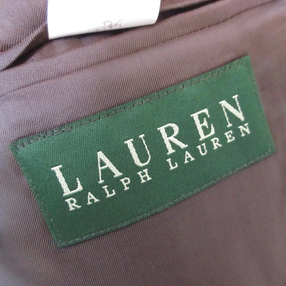 Lauren Ralph Lauren Plaid 100% Wool‎ Blazer